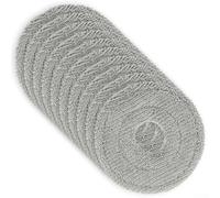 Almohadillas de microfibra reutilizables para Mova E30 y para aspiradora Ultra Robot, atrapa la grasa del pelo de mascotas y las manchas difíciles (10 unidades)