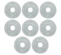 Almohadillas de microfibra suave para Xiaomi X20 Max Pro X20+ para dreame L10s para l20 para x40 - Eliminación efectiva de manchas paquete de 8/10 (8 piezas)