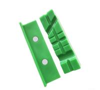 Almohadillas de mordaza suaves de 4.5 pulgadas para tornillo de banco, fresador y prensa de taladro, abrazaderas protectoras reversibles con imanes integrados para evitar daños al metal, madera