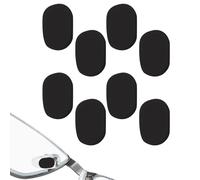 Almohadillas de nariz de espuma EVA para gafas, almohadillas de repuesto antideslizantes e hipoalergénicas, cojines ultra suaves y ligeros para gafas, gafas de sol (B-negro, 80 pares)