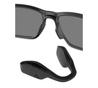 Almohadillas de nariz de repuesto de silicona para Oakley Metalink OX8153/Coinflip OO4144/Hex Jector OX8032/Trajectory OX8171/Low Key OO9433/BXTR OO9280 - Negro