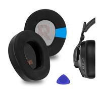 Almohadillas de oído de Gel refrigerante Geekria Sport de Repuesto, compatibles con JBL Quantum 200 y 300, Cojines, Piezas de reparación (Negro)