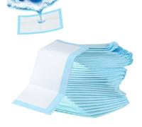 Almohadillas de pañales de 100 piezas, alfombras grandes de cambio de pañales para bebés | Subcojines transpirables de 13x18 pulgadas, almohadillas de mandril para adultos antifugas para cambiador de