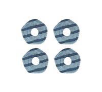 Almohadillas De Paño De Mopa, Compatibles Con Eufy,X10 Pro,Compatible Con Omni,X9, Pieza De Aspiradora, Almohadilla Lavable, Repuesto De Piezas De Trapos(4pcs)