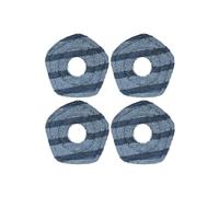 Almohadillas de paño de mopa compatibles con Eufy X10 Pro Omni Eufy X9 Pro, pieza de aspiradora, almohadilla de fregona lavable, repuesto de piezas de trapos(4 pcs)