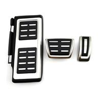 Almohadillas de pedal de coche para Cupra para Formentor 2020 2021 2022 AT MT Acelerador de gas Reposapiés de freno de embrague Cubierta del pedal de embrague (Color: 2 piezas) (3 pedales)