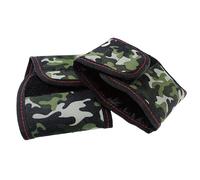 Almohadillas de pedal de neopreno sin deslizamiento-Cubiertas de tacos reutilizables de 2 piezas con acolchado resistente a los amortiguadores, protección para scratch | Funda para pedales de