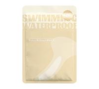 Almohadillas de período para natación, calcomanías de protección privada, gel de silicona impermeable, forros de higiene portátiles, ideales para uso en piscina, spa, baño, 6.3 x 16.54 pulgadas
