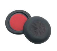 Almohadillas de piel con proteína reductora de ruido para auriculares C5210 5200 Poly8225 FOCUS2 para audífonos, para llamadas y reproducción de música