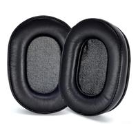 Almohadillas de piel de cordero premium para auriculares ATH M50X M40X MDR-7506 V6 para auriculares v7, orejeras de aislamiento de ruido de alta densidad, ajuste suave y cómodo, 2.9 pulgadas