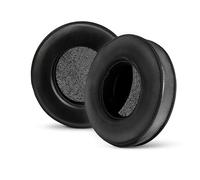 Almohadillas de piel de oveja para auriculares Corsair Virtuoso RGB (inalámbrico/XT/SE), espuma viscoelástica con piel de oveja suave