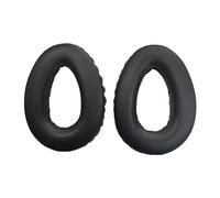 Almohadillas de Piel de Oveja para Auriculares Sennheiser PXC550 Almohadillas de Repuesto 1 par Negro