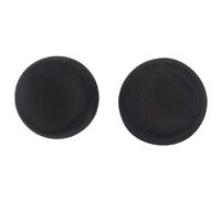 Almohadillas de piel de proteína compatibles con Plantronics Blackwire C3225 C3215 B825 C510 - Par negro