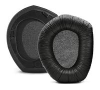 Almohadillas de piel sintética para auriculares Sennheiser, fáciles de limpiar, de repuesto con piel suave y cómoda para RS165 175 185 195,