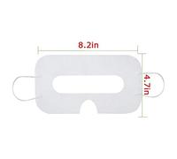 Almohadillas de Protección 3D VR Parches Oculares Suaves y Transpirables para 2 PS VR Negro 8 X 4,5 Pulgadas Tela No Tejida Universal (Generickcfbiwm2q7-10338149)