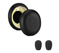 Almohadillas de proteína y fundas de micrófono para auriculares que proporcionan un aislamiento de ruido superior, mejores almohadillas de sonido