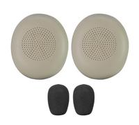 Almohadillas de proteína y fundas de micrófono para auriculares que proporcionan un aislamiento de ruido superior, mejores almohadillas de sonido