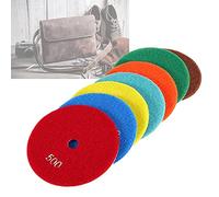 Almohadillas de Pulido de Diamante, Discos Pulidos Húmedos de 5 '' Pulgadas 125 Pmm para Mármol de Hormigón de Granito Pulir Marmol(50 Mesh)