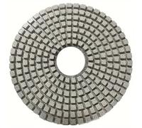 Almohadillas de pulido diamante, disco abrasivo seco/húmedo 3/4/5/6/7 pulgadas for lijar granito, mármol, azulejo cuarzo, vidrio, 2 uds