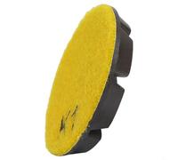 Almohadillas de pulido en seco de resina de 80 mm para granito, mármol, cuarzo, hormigón, discos de lijado húmedo/seco de 4 pasos para grano K1/k2/k3/k4 grueso de 7,5 mm (NO1)