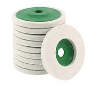 Almohadillas De Pulido Para Taladro | 10 Piezas Accesorios Antiarabazos Para Amoladora Angular | Ruedas De Lana Para Abrillantar | Para Metal Mármol Piedra Vidrio Coche Cerámica Y Suelo