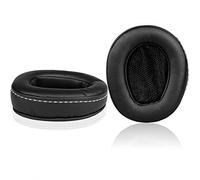 Almohadillas de repuesto AH-D600, AH-D600EM de JARMOR de espuma viscoelástica y piel de proteína para auriculares Denon AH D600, AH-D600EM SOLO