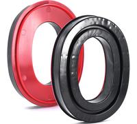 Almohadillas de Repuesto Compatibles con 3M Peltor y PROHEAR - Mayor Comodidad y Aislamiento Acústico (Paquete de 2) Red