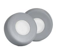 Almohadillas de repuesto compatibles con auriculares Cisco 730, esponja de piel de proteína, suave, transpirable, almohadillas de repuesto con hebilla (gris, 1 par)