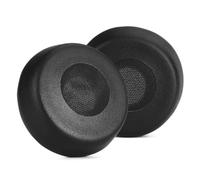 Almohadillas de repuesto compatibles con auriculares Cisco 730, esponja de piel de proteína suave y transpirable, almohadillas de repuesto con hebilla (negro, 1 par)