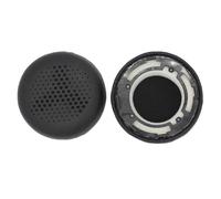 Almohadillas de repuesto compatibles con auriculares inalámbricos Bluetooth AKG Y500, color negro, de piel proteínica y espuma (1 par).