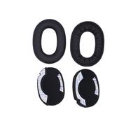 Almohadillas de repuesto compatibles con auriculares Jabra Elite 85H (1 par) Black