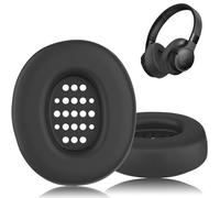 Almohadillas de Repuesto compatibles con Auriculares JBL Tune 770NC, Fundas de Silicona Suave con Aislamiento de Ruido de Alta Densidad (Negro)