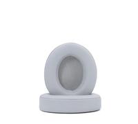 Almohadillas de repuesto compatibles con Beats by Dr.Dre Studio 2.0 B0500 B0501 Auriculares inalámbricos / con cable Studio 3.0 Soft Comfort Protein Leather Memory Foam Resilient (gris)