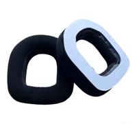 Almohadillas de repuesto compatibles con Logitech para auriculares Astro A10 con compresión de espuma equilibrada y textura de tela