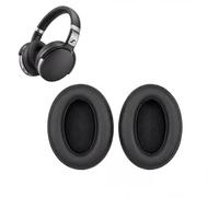 Almohadillas de repuesto compatibles con Sennheiser HD 4.50bt/HD 4.50btnc/Hd4.50se/Hd4.40bt/Hd4.30g/Hd4.20s/Hd458bt/HD 450/Hd450bt/Hd400s/Hd350bt, material de tela suave y piel de proteína suave