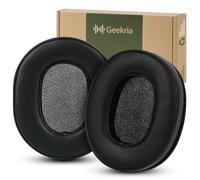 Almohadillas de Repuesto con Comodidad Geekria, compatibles con Auriculares Sony MDR-MV1 - Almohadillas para Auriculares, Cubiertas de Copas (Negro)
