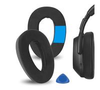 Almohadillas de Repuesto con Gel refrigerante Sport Geekria, compatibles con Sennheiser PXC 480/550/550-II, MB660 UC, MB660 MC, Cojines para Auriculares (Gel Negro)