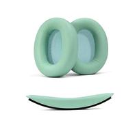 Almohadillas de repuesto de 3 piezas compatibles con auriculares Edifier W820NB, incluye 1 par de almohadillas de repuesto y 1 almohadilla para la cabeza, piel de proteína suave combinada con espuma