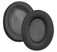 Almohadillas de repuesto de cuero de proteína para auriculares Denon AH D1100 NC800, compatible con la usabilidad, patrones de uso regular (B)