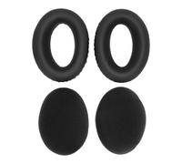 Almohadillas de repuesto de cuero genuino para Sennheiser HD600, material de terciopelo suave, espuma viscoelástica para graves mejorados,