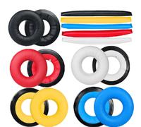 Almohadillas de Repuesto de Espuma para Auriculares Sennheiser HD25 HD25-1 HD25-II HD25SP 25SP-II, Piezas de Reparación, Cojín para la Diadema red head beam