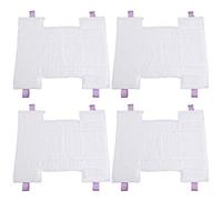 Almohadillas de repuesto de microfibra compatibles con Shark Rocket Dust-Away, Rotator, Navigator Lift-Away Pro Vacuum HV300 Ultra Light Stick Vacuum, 4 Pack De