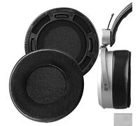 Almohadillas de Repuesto de Oveja y Terciopelo Geekria Elite para Hifiman HE 400SE/400/400I/400S, HE 560/560I/500/300/350, SUNDARA, Piezas de reparación (Negro)