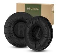 Almohadillas de Repuesto de Polipiel Geekria compatibles con JBL JR300, JR300BT, T450BT, T500BT, Tune 500, Tune 500BT, Tune 510BT, Tune 520BT (Negro) para Auriculares, con guía en Video