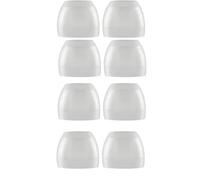 Almohadillas de repuesto de silicona para auriculares Sennheiser CX4.00 CX5.00 C6.00 CX7.00 cx400s Momentum M2I, accesorios de aislamiento de ruido, 4 pares, blanco, S