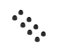 Almohadillas de repuesto de silicona para auriculares Sennheiser Momentum 1.0 2 2.0, tapones para oídos grandes, medianos y pequeños, 4 pares, color negro, XS