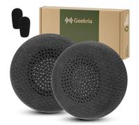 Almohadillas de Repuesto de Tela de Malla Comfort Geekria para Logitech Zone Wireless, Zone 900 (no compatibles con Zone Wired/750/Wireless 2), Negras