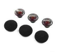 Almohadillas de repuesto diseñadas para auriculares Plantronics para Voyager 5200 5220 con material de silicona suave y características insonorizadas para correr, ciclismo y entrenamientos de gimnasio