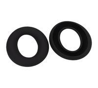 Almohadillas de repuesto for auriculares Sennheiser ACCENTUM Plus, cojines de espuma viscoelástica con funda de cuero proteico, cómodas fundas for diadema(Black Ear caps cover)