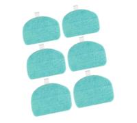 Almohadillas de repuesto for fregona Leifheit for CleanTenso for Power 2.0 for modelo 11940, paño de microfibra lavable for pisos de linóleo, vinilo, mármol, baldosas de madera dura(6 PACK)
